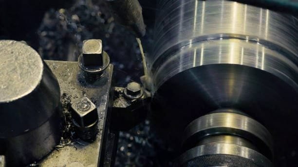 High-speed metal turning process for custom part production at A-1 Machining