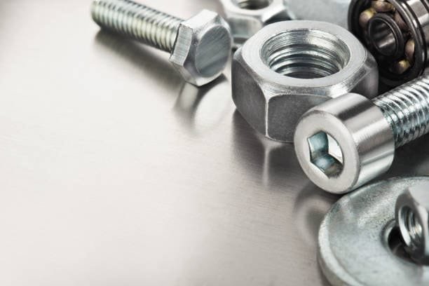 Assorted hex bolts and nuts for CNC router jig and fixturing systems