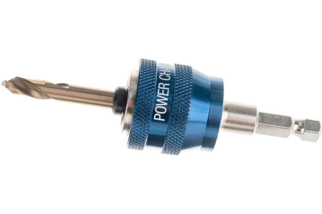 High-speed countersink drill bit with quick-change hex shank