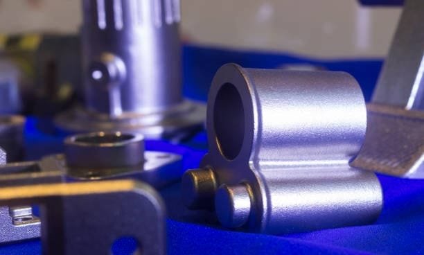 Various finished metal casting components with smooth surfaces
